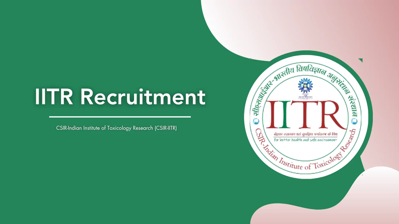 IITR Recruitment