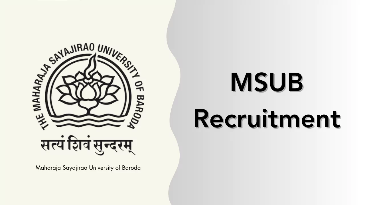 MSUB Recruitment