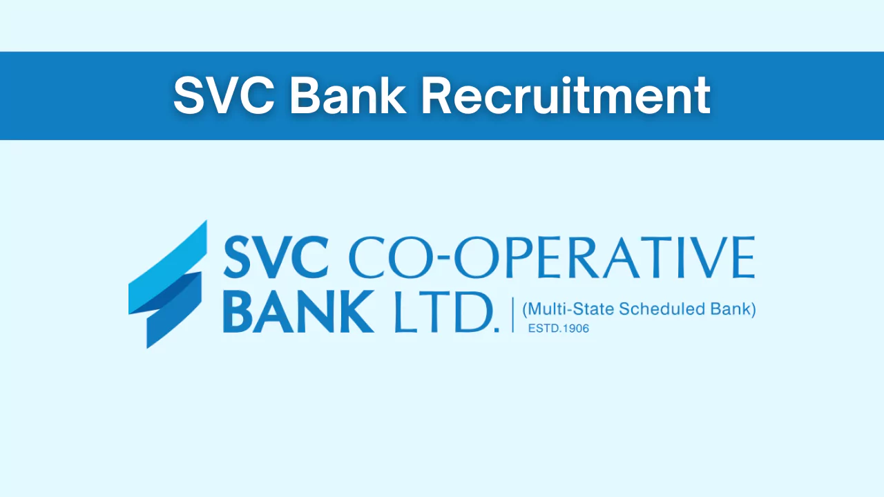 SVC Bank Recruitment