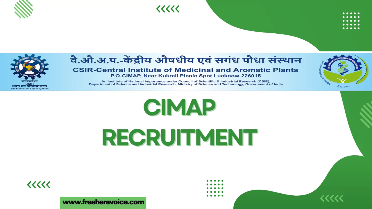 CIMAP Recruitment