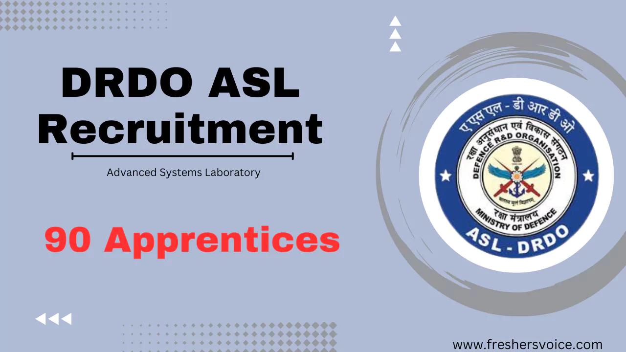 drdo-asl Recruitment