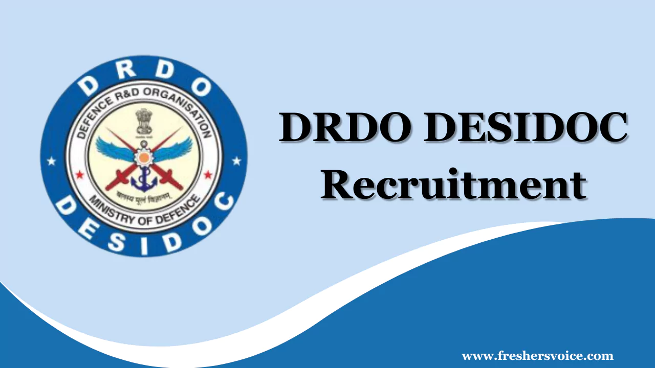 DRDO DESIDOC Recruitment