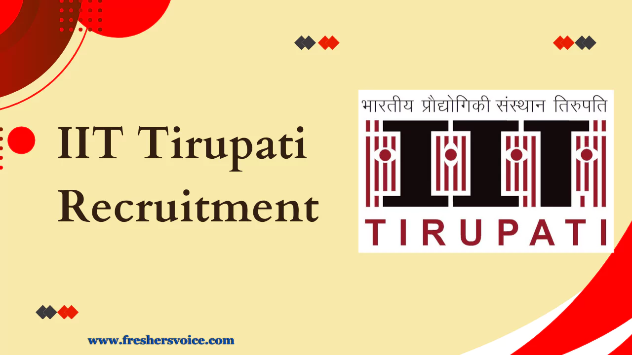 IIT Tirupati Recruitment