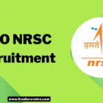 ISRO NRSC Recruitment