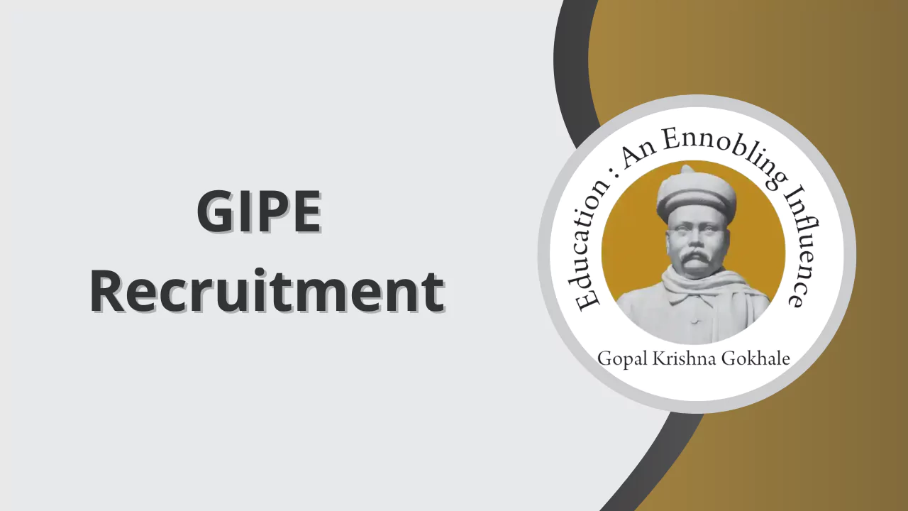 GIPE Recruitment