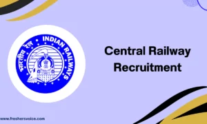 Central Railway Walk-In-Interview 2024 for Group C Teaching Posts | 07 – 09 May 2024