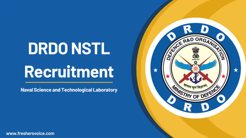 DRDO NSTL Recruitment