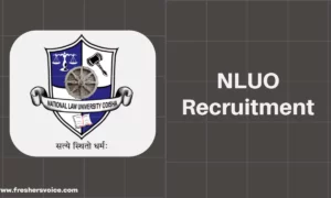 NLUO Recruitment 2024 for Project Manager (PM)