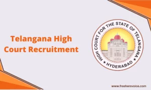 Telangana High Court Recruitment 2024 for Civil Judge