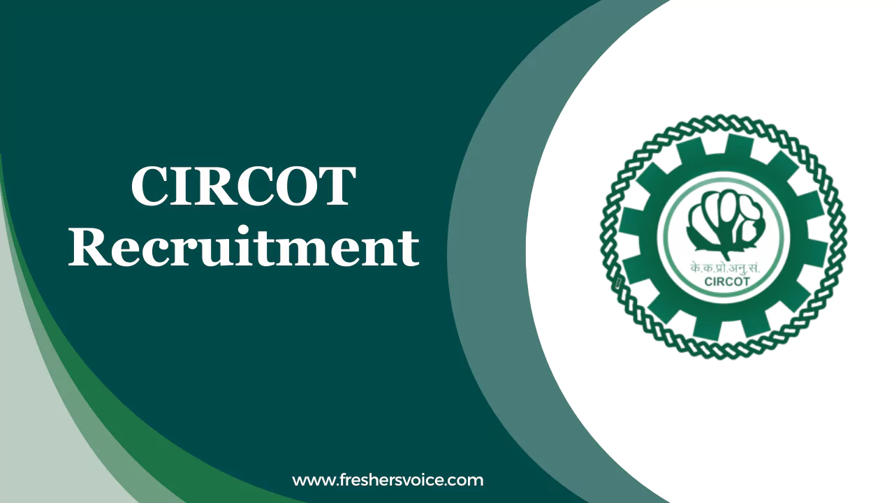 CIRCOT Recruitment