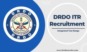 DRDO ITR Recruitment 2026 for Paid Internship