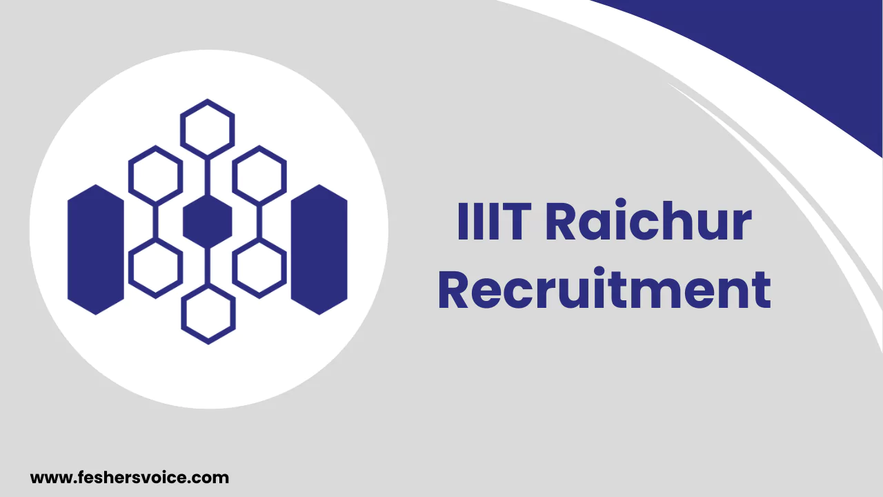 IIIT Raichur Recruitment
