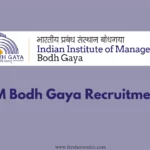 iim-bodh-gaya-recruitment