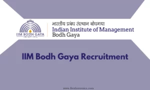 IIM Bodh Gaya Walk-in Interview 2024 for Graduate Trainee | 11 May 2024