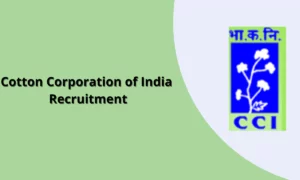 Cotton Corporation of India Recruitment 2026: Management Trainee/Junior Assistant