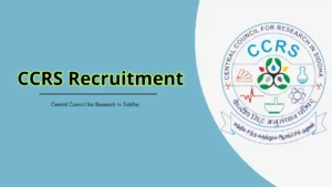 CCRS Recruitment