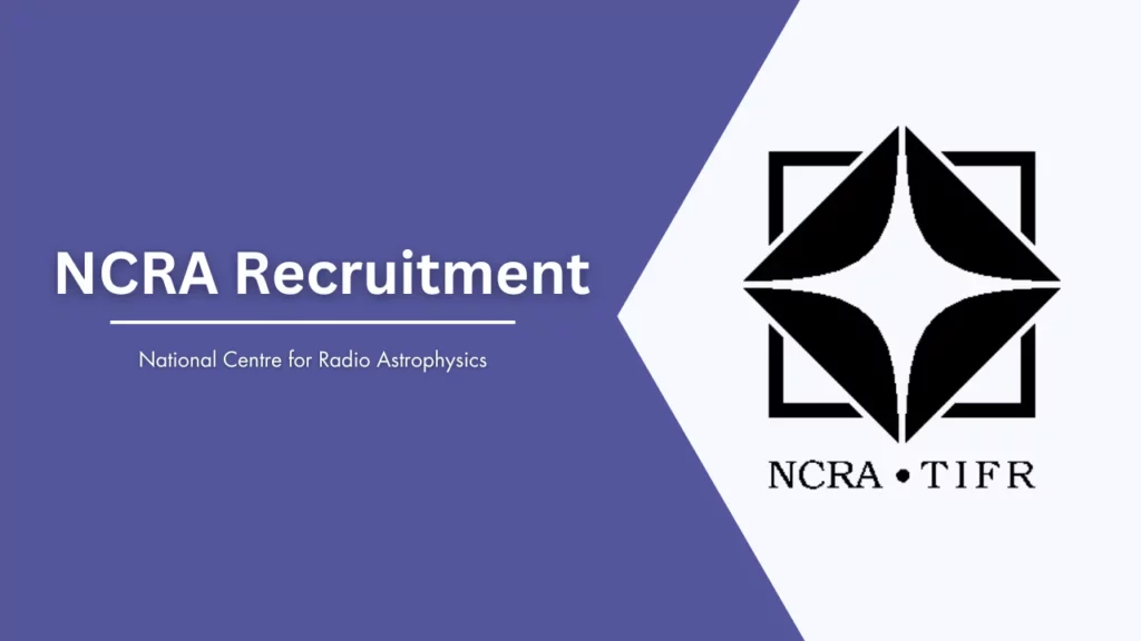 NCRA Recruitment