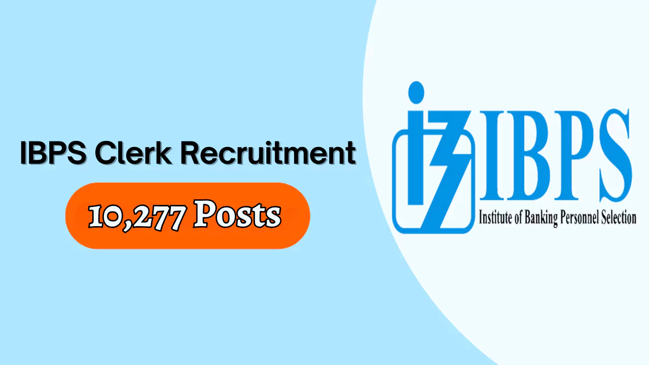 IBPS Clerk Recruitment
