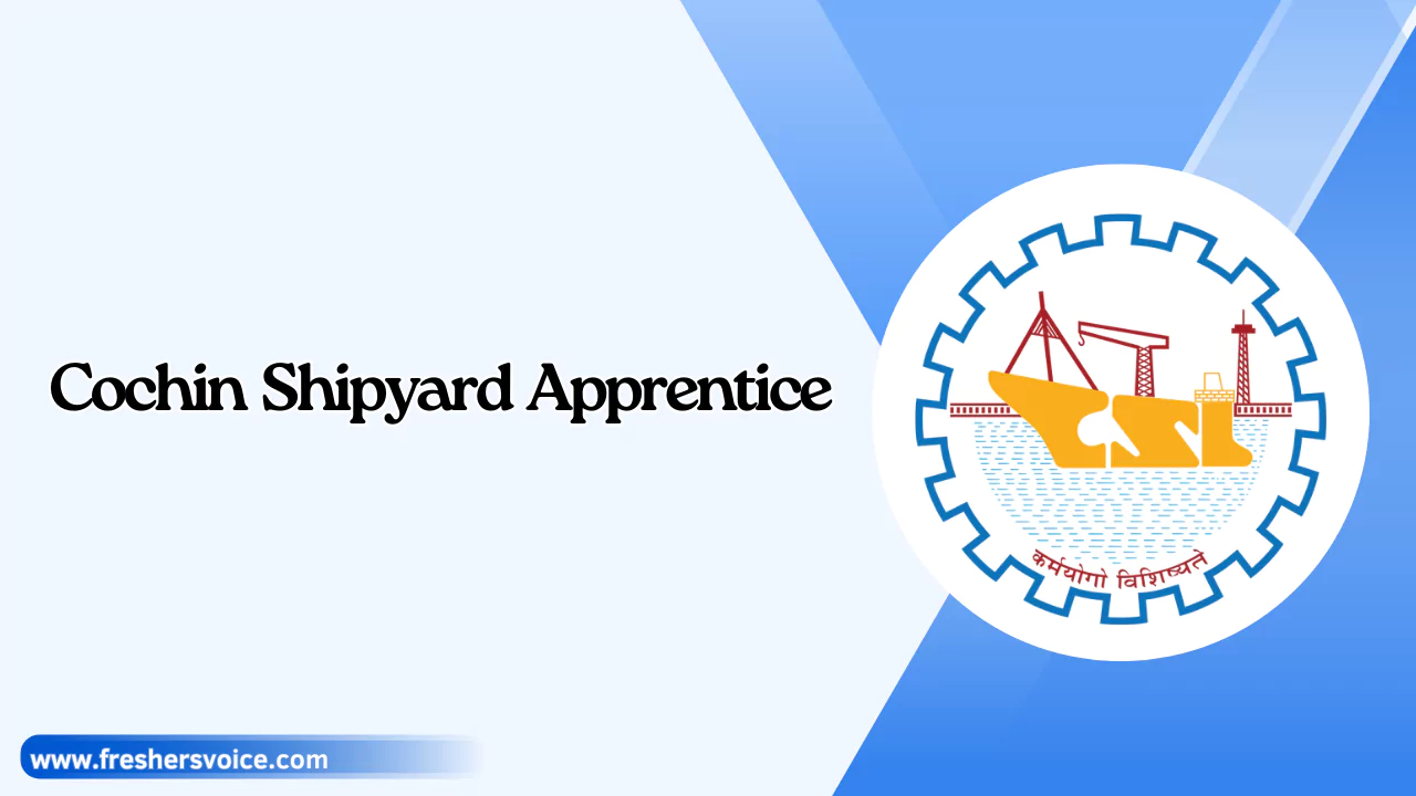 Cochin Shipyard Apprentice