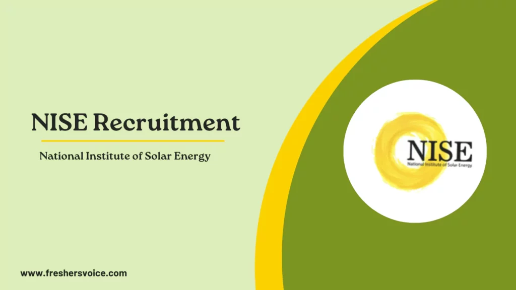 NISE Recruitment