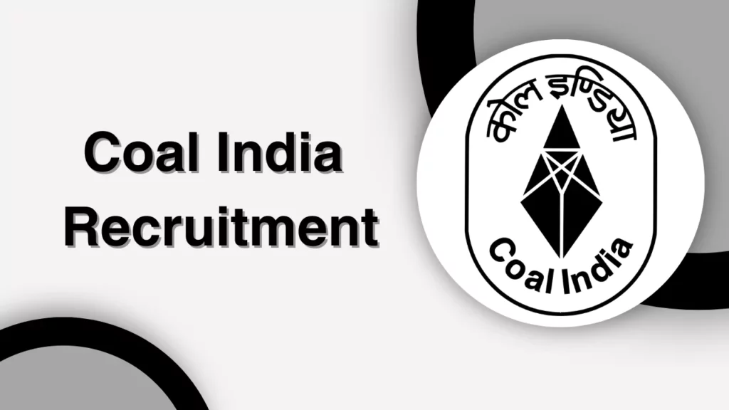 Coal India Recruitment