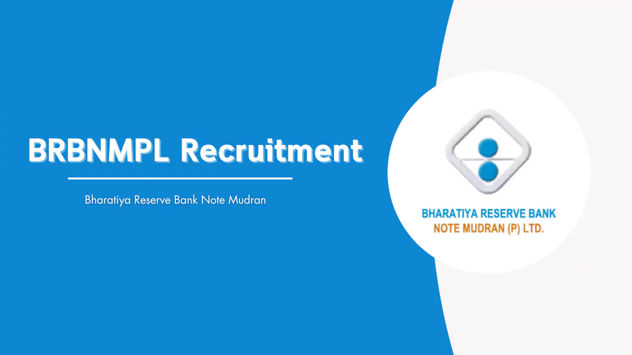 BRBNMPL Deputy Manager, Process Assistant Recruitment 2025