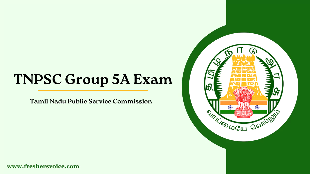 TNPSC Group 5A Exam