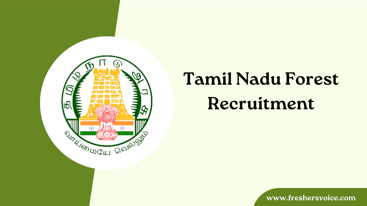 TN Forest Recruitment