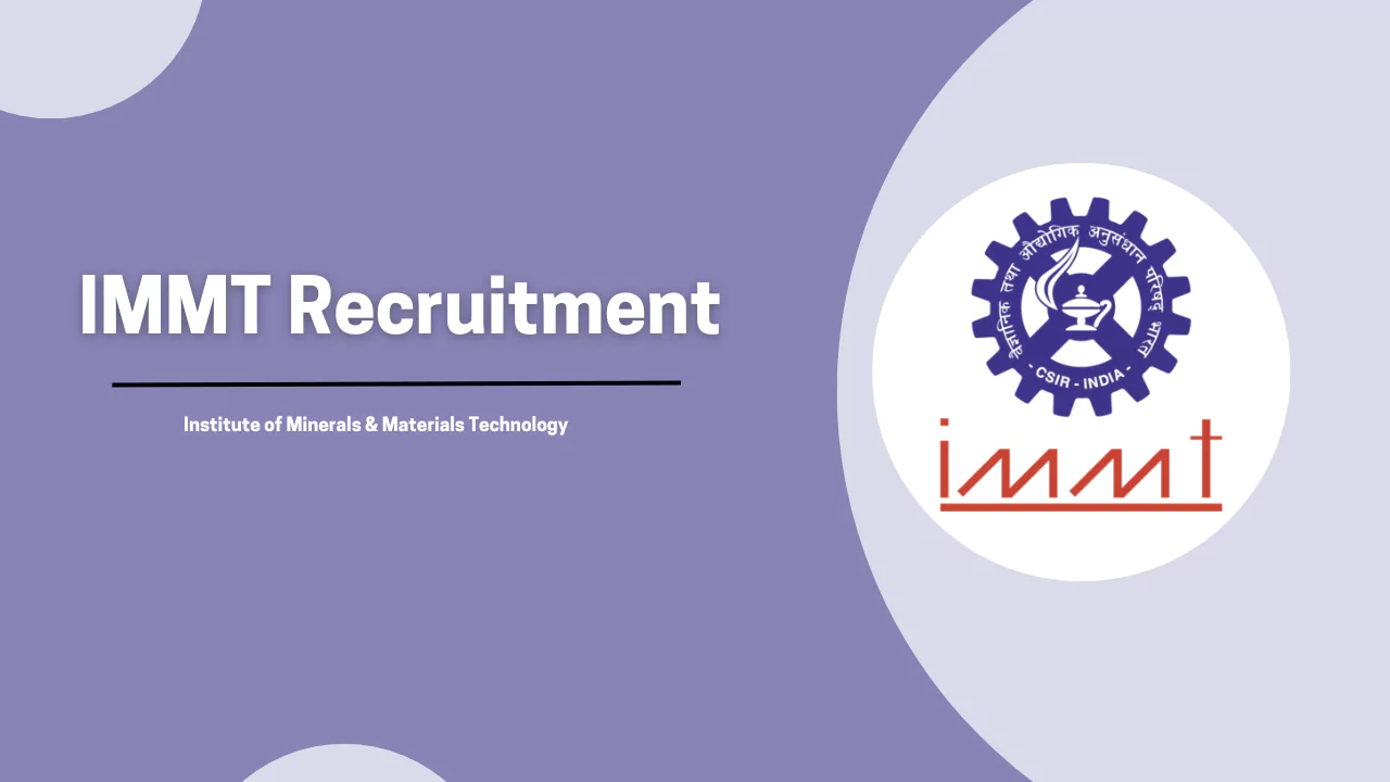 IMMT Recruitment
