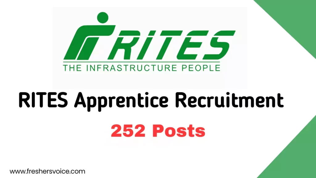 RITES Apprentice Recruitment