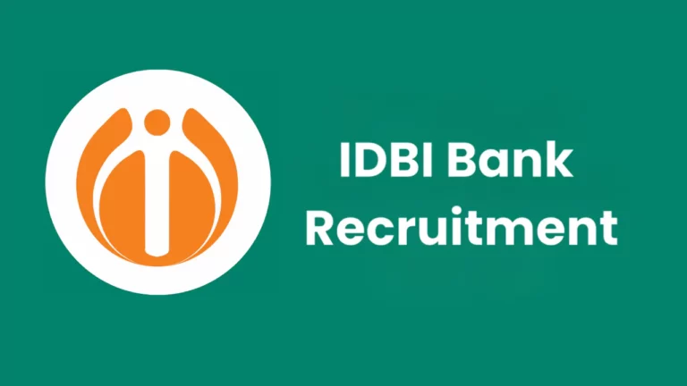 IDBI Bank Recruitment