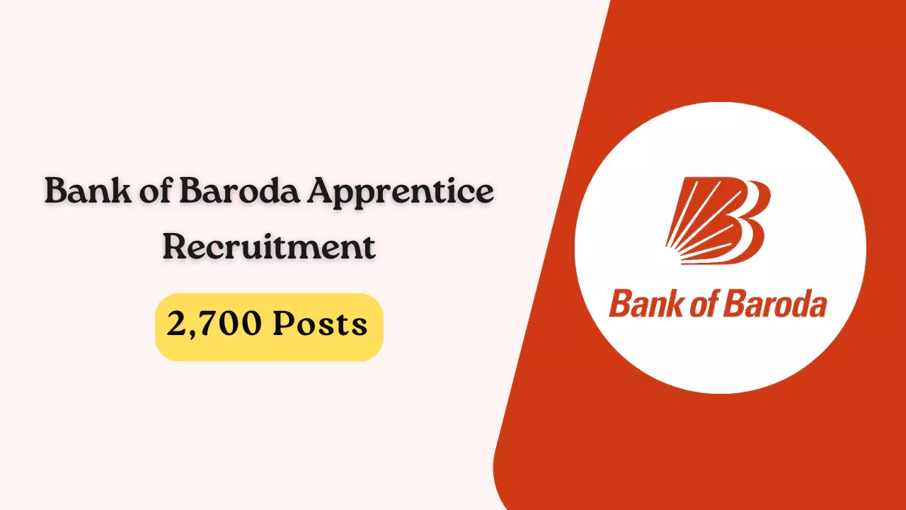 Bank of Baroda Apprentice Recruitment