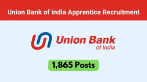 Union Bank of India Apprentice Recruitment