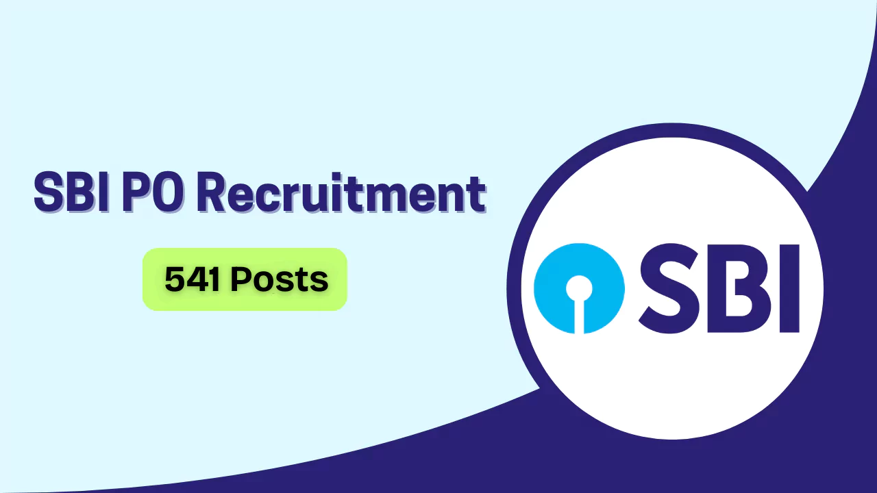 SBI PO Recruitment