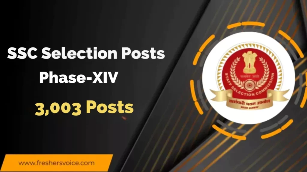 SSC Selection Posts