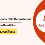 Bank of Baroda LBO Recruitment