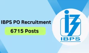 IBPS PO Recruitment 2026 – Notification Out | 6715 Vacancies | Apply Now !