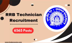 RRB Technician Recruitment 2026: Apply Online! 6565 Vacancies