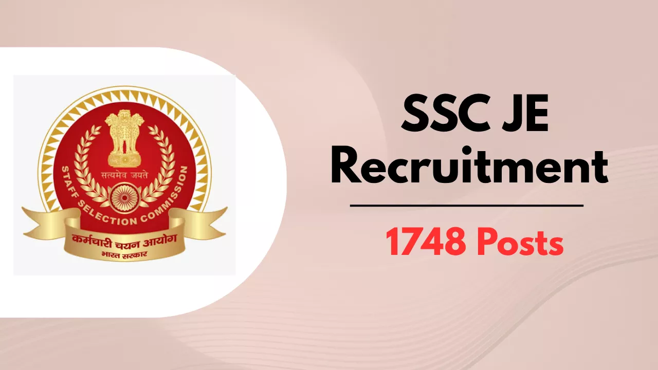 ssc-je-recruitment
