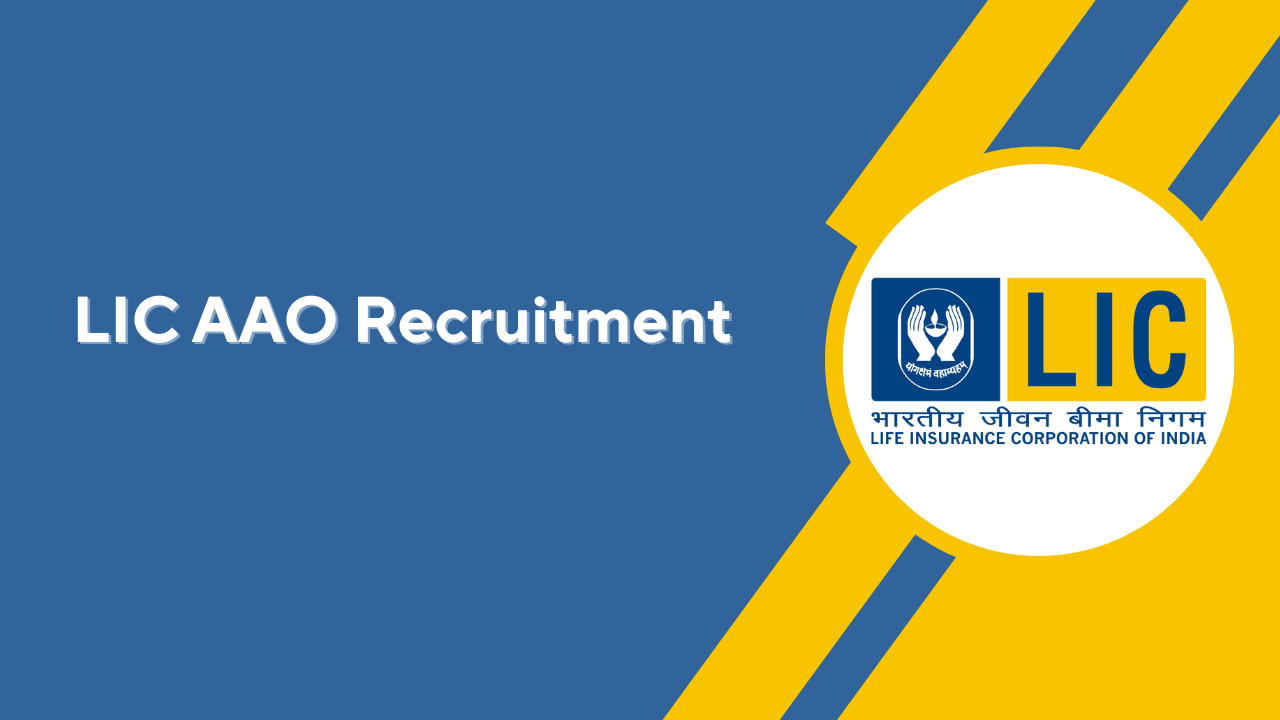 LIC AAO Recruitment