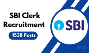 SBI Clerk Recruitment 2026 – 1538 Vacancies !!!