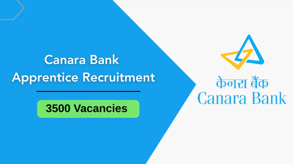 Canara Bank Apprentice Recruitment 2025