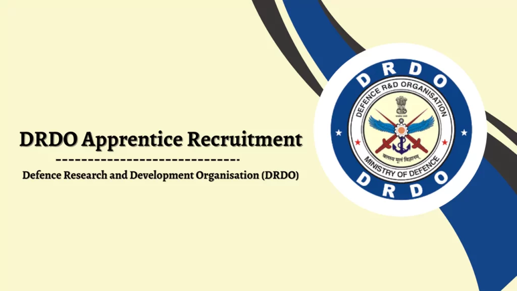 DRDO Apprentice Recruitment