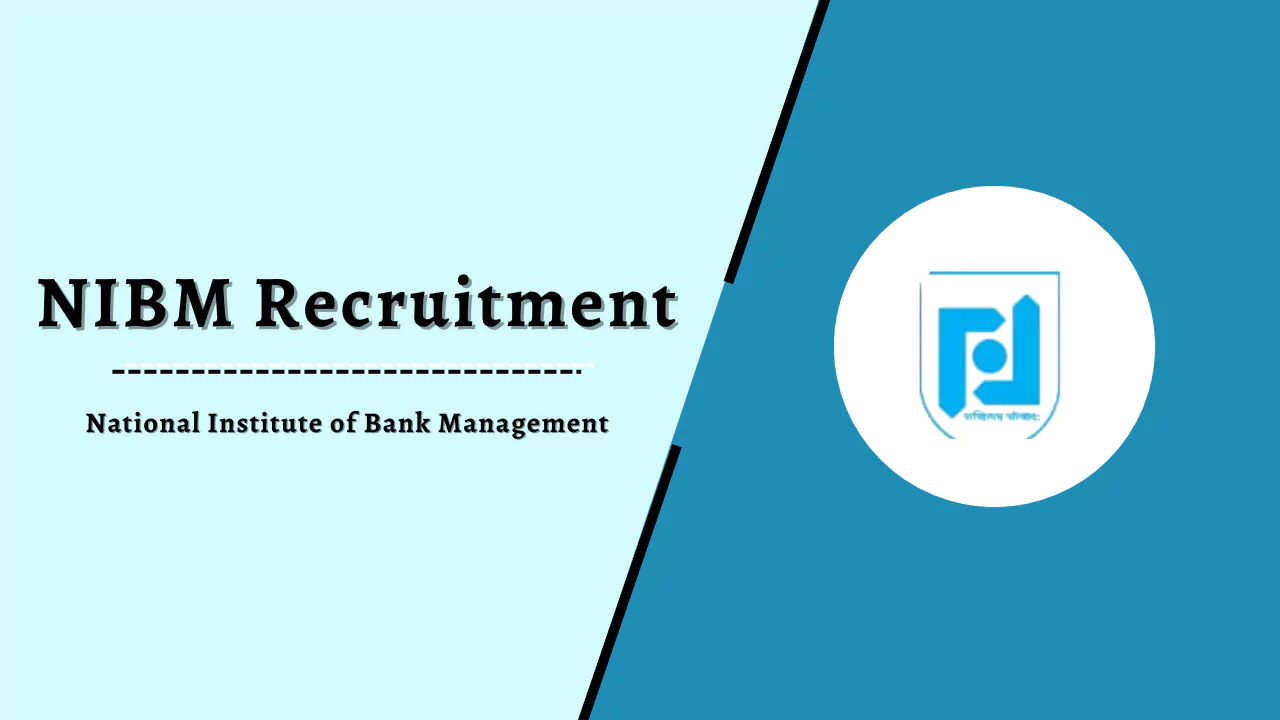 NIBM Recruitment