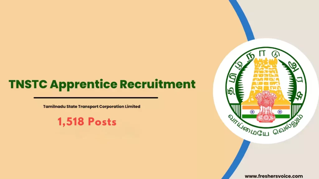 TNSTC Apprentice Recruitment
