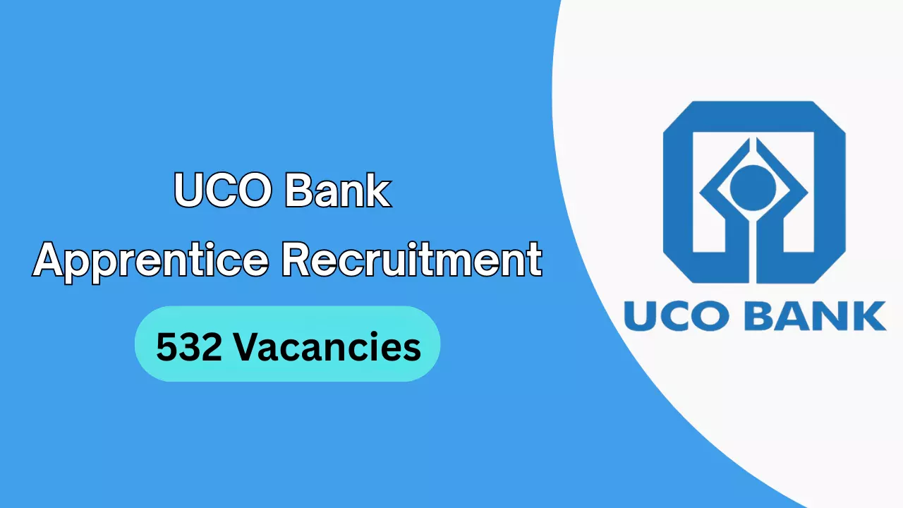 UCO Bank Apprentice Recruitment