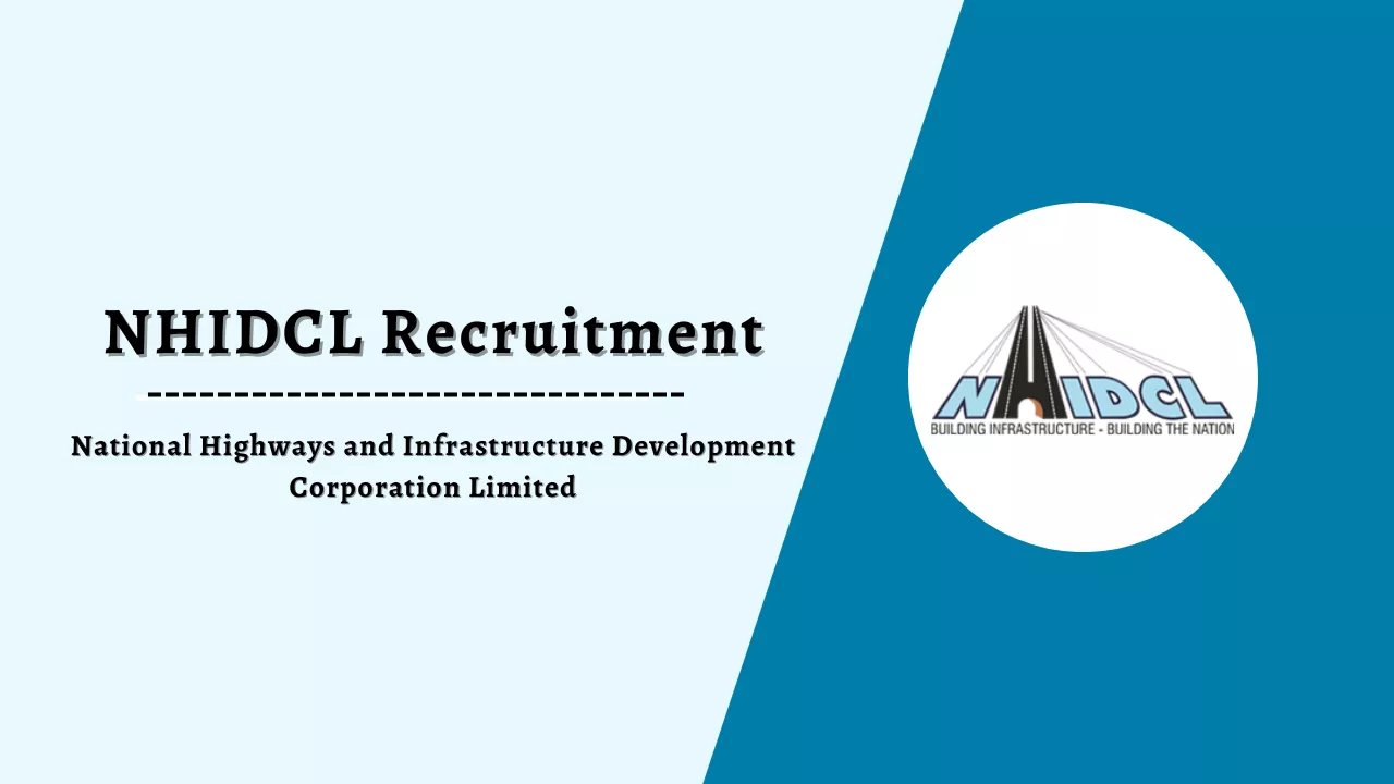 NHIDCL Recruitment