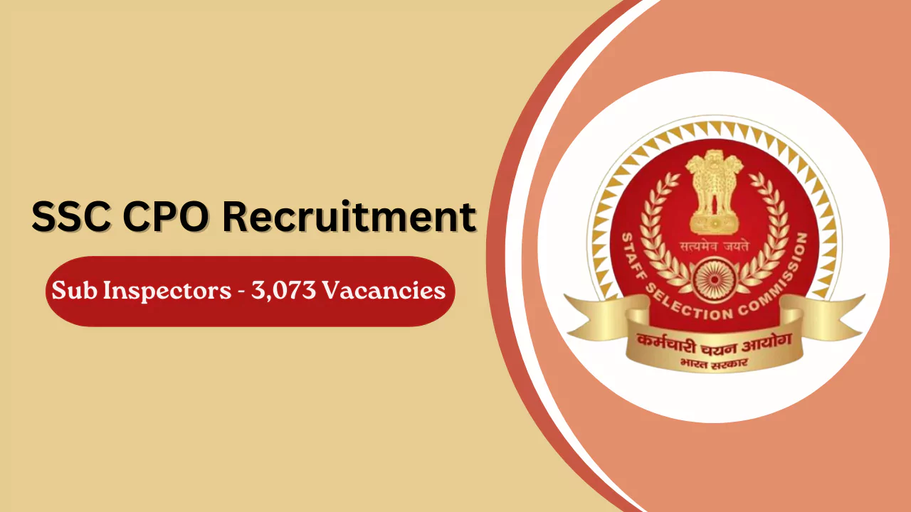 SSC CPO Recruitment 