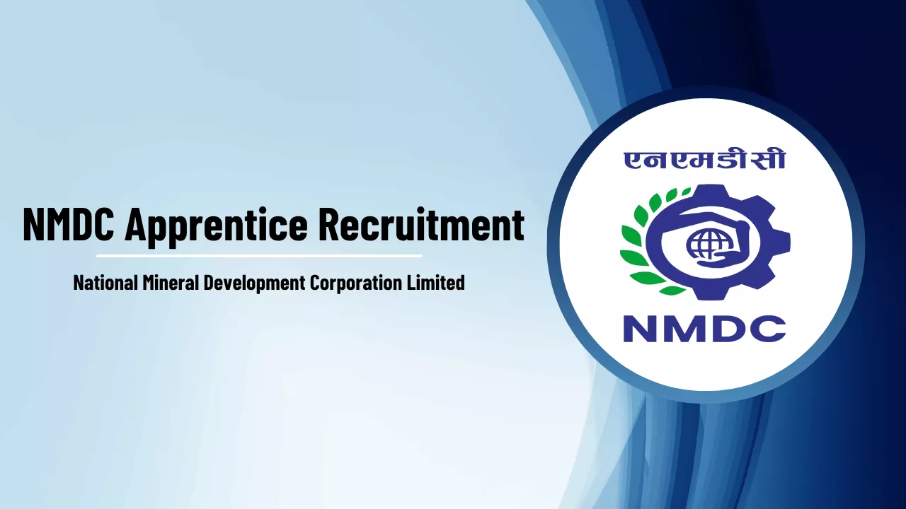 NMDC Apprentice Recruitment