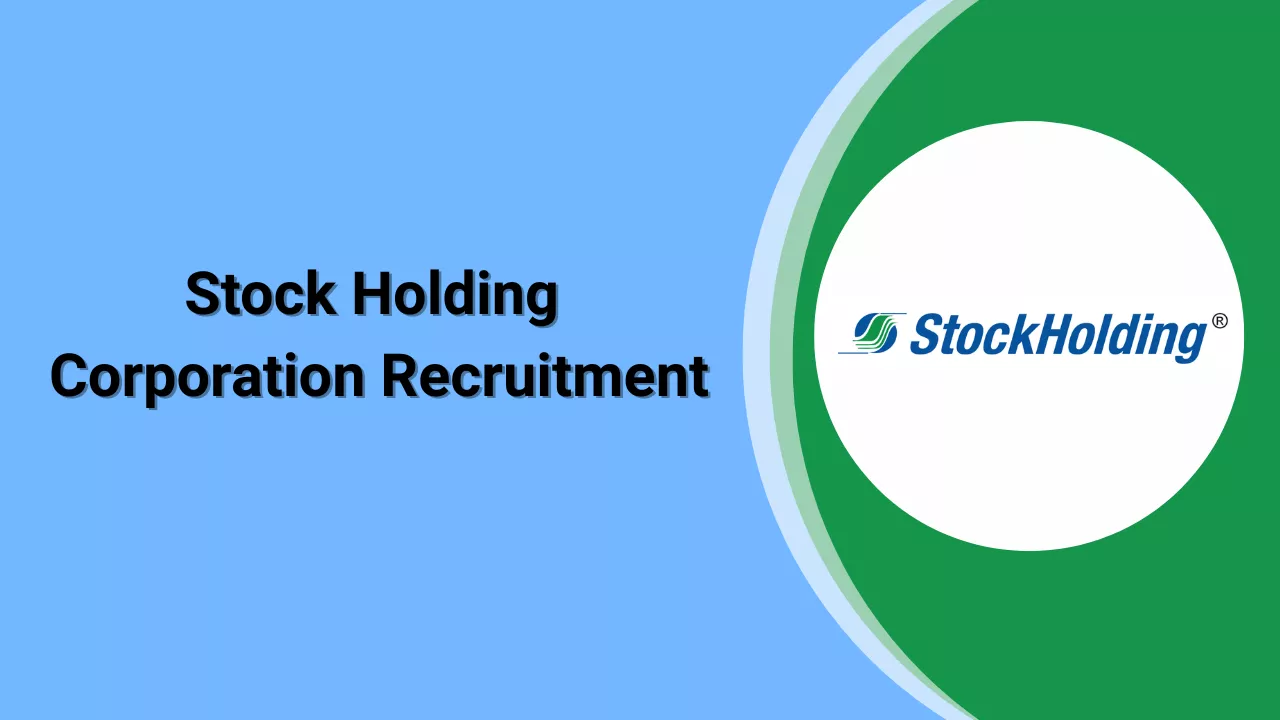 Stock Holding Corporation Recruitment